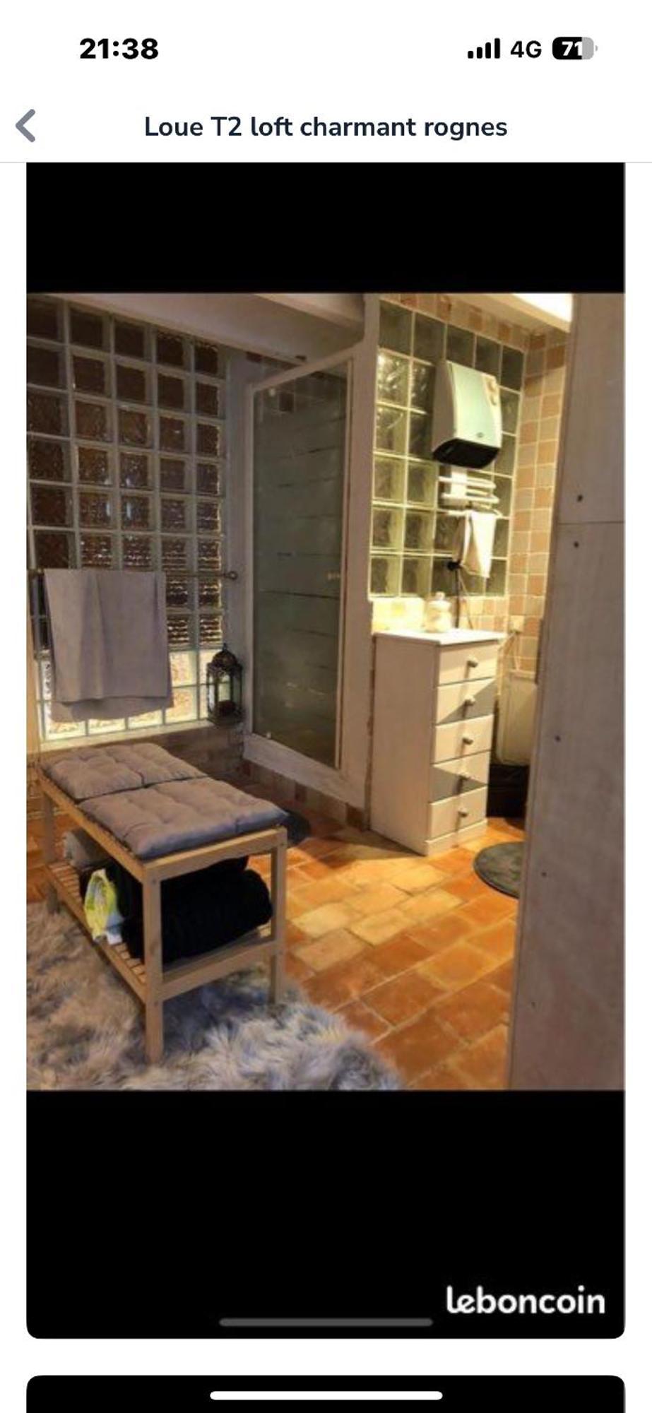 Nouveau Rognes Maison De Vacances Loft 4 Couchages 外观 照片